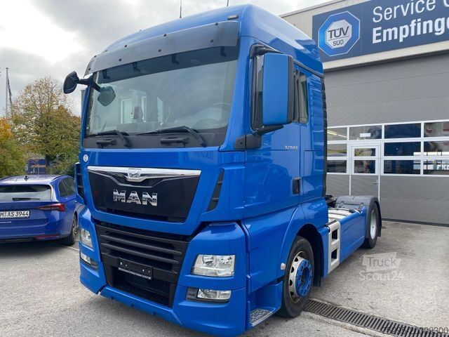 Стандартен влекач MAN TGX 18.460 XLX Retarder StHz 2 Tanks Standklima