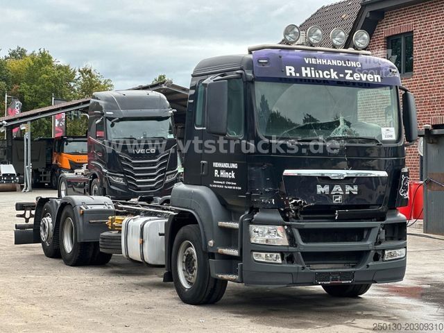 Lastbilchassis MAN TGS 26.360 6x2 Lift-Lenkachse *UNFALL*
