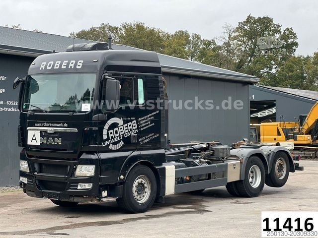 Kroklastbil MAN TGX 26.400 6x2 HIAB Abroller