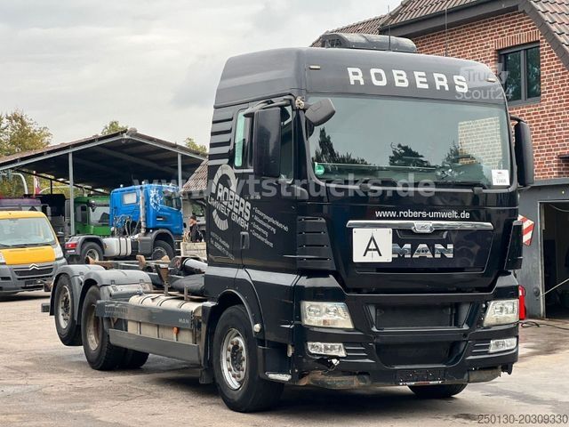 Kroklastbil MAN TGX 26.400 6x2 HIAB Abroller