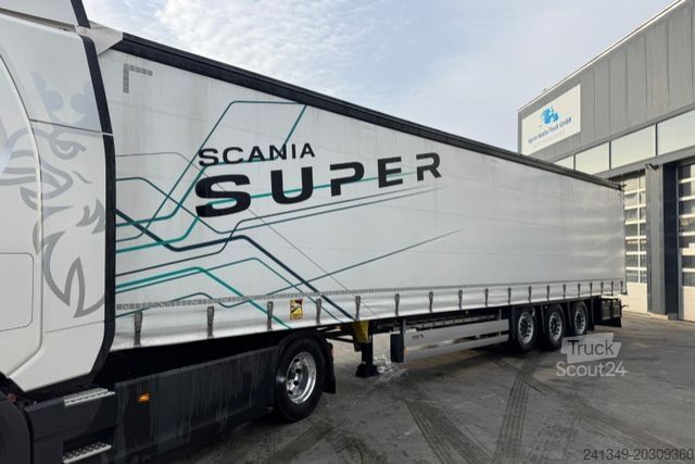 Semi-reboque aberto com lona SCHMITZ CARGOBULL SCB S3T