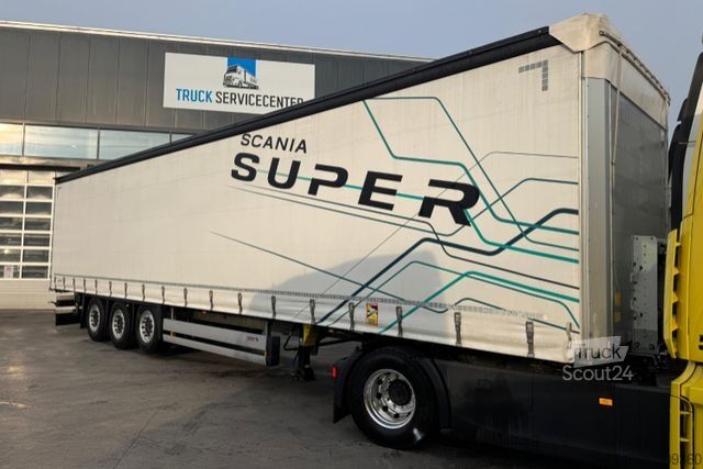 Brandalı açık yarı römork SCHMITZ CARGOBULL SCB S3T
