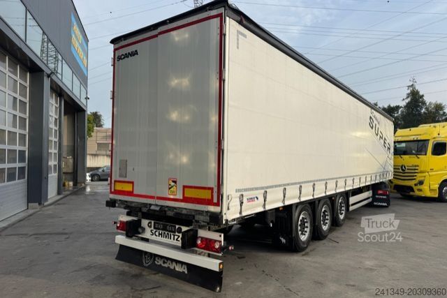 Brandalı açık yarı römork SCHMITZ CARGOBULL SCB S3T