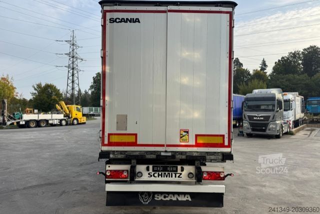 Brandalı açık yarı römork SCHMITZ CARGOBULL SCB S3T