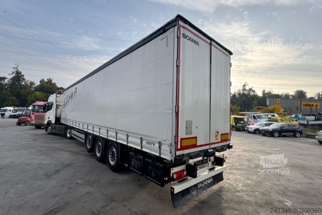 Brandalı açık yarı römork SCHMITZ CARGOBULL SCB S3T