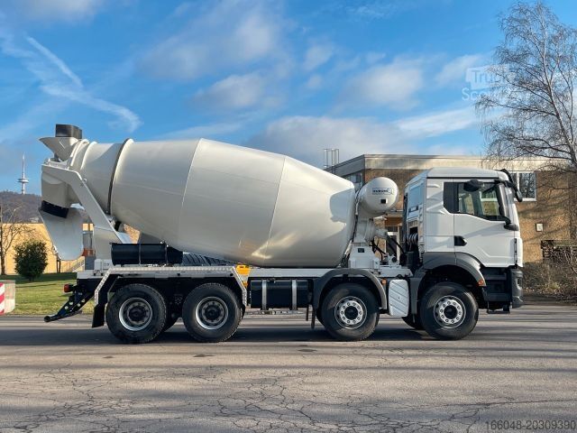 Concrete mixer truck MAN TGS 41.400 8x4 / EuromixMTP  EM 10m³ R / EURO 2