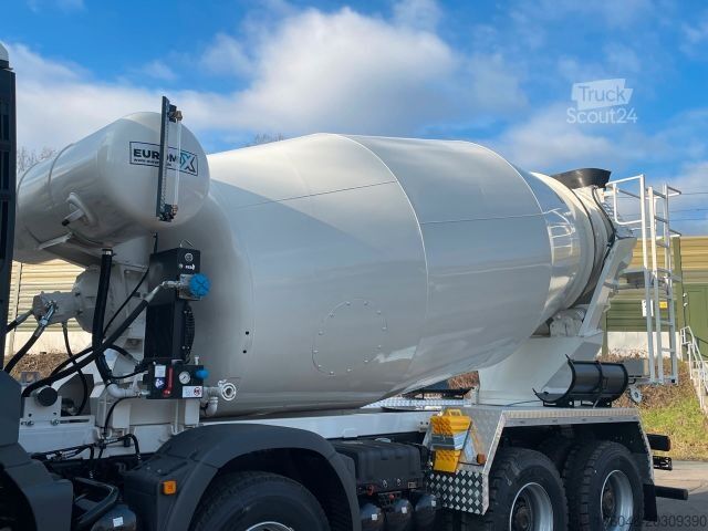 Betonmischer LKW MAN TGS 41.400 8x4 / EuromixMTP EM 10m³ R / EURO 2