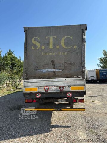 Открытый прицеп с тентом CARDI SEMIRIMORCHIO CENTINATO