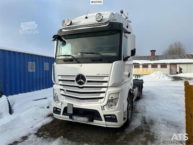 BDF-system Mercedes-Benz Actros 2551 6x2 Container Truck - ADR Rigged - San