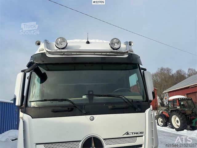 BDF-system Mercedes-Benz Actros 2551 6x2 Container Truck - ADR Rigged - San