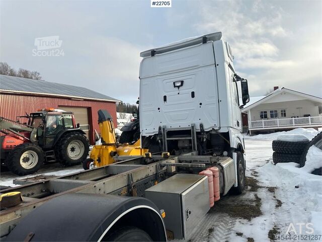 BDF-system Mercedes-Benz Actros 2551 6x2 Container Truck - ADR Rigged - San
