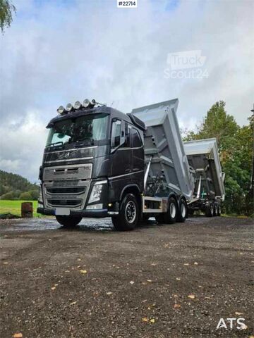 Tipper Volvo FM 540 with Maur triple trailer