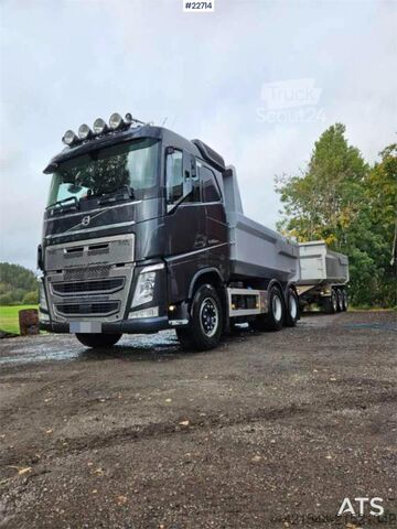 Tipper Volvo FM 540 with Maur triple trailer