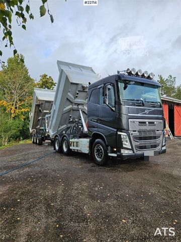 Tipper Volvo FM 540 with Maur triple trailer