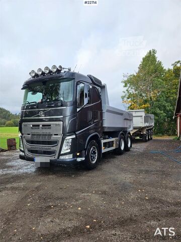Tipper Volvo FM 540 with Maur triple trailer