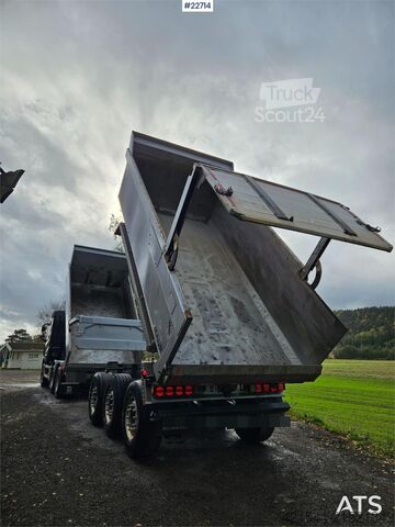 Tipper Volvo FM 540 with Maur triple trailer