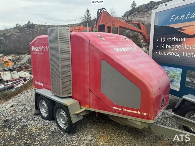 Heat Work HW3600. Endast 590 drifttimmar!  Heat Work HW3600. 590 hours!