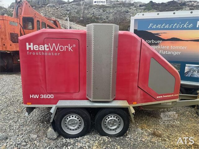 Heat Work HW3600. Endast 590 drifttimmar!  Heat Work HW3600. 590 hours!