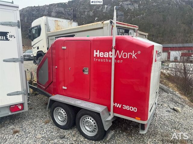 Heat Work HW3600. Endast 590 drifttimmar!  Heat Work HW3600. 590 hours!