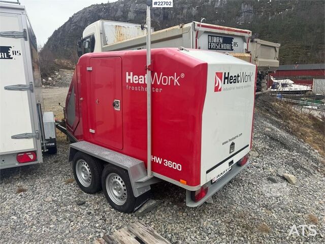 Heat Work HW3600. Endast 590 drifttimmar!  Heat Work HW3600. 590 hours!
