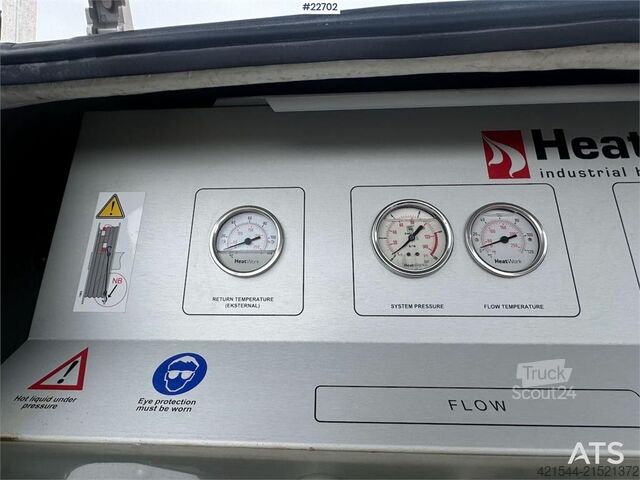 Heat Work HW3600. Endast 590 drifttimmar!  Heat Work HW3600. 590 hours!
