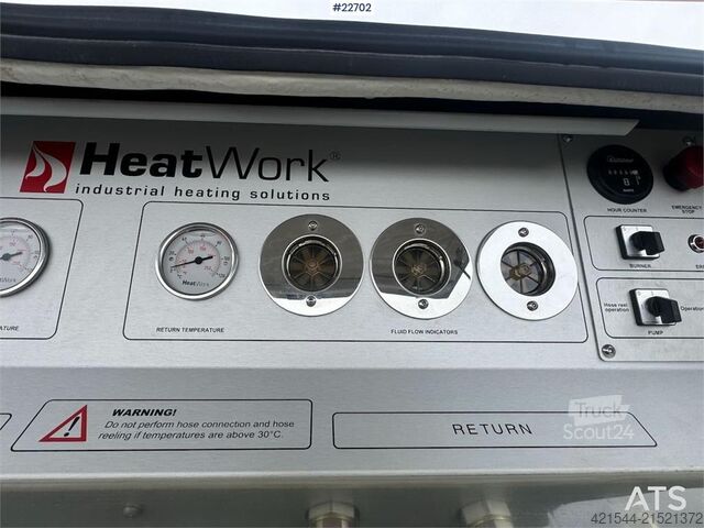 Heat Work HW3600. Endast 590 drifttimmar!  Heat Work HW3600. 590 hours!