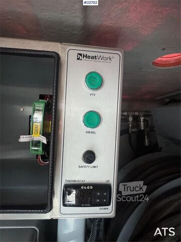 Heat Work HW3600. 590 üzemóra!  Heat Work HW3600. 590 hours!