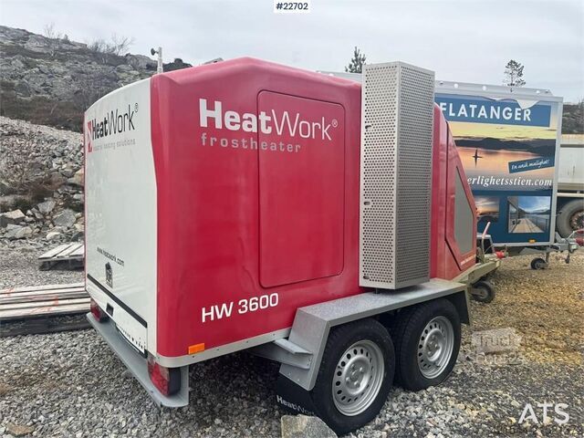 Heat Work HW3600. 590 üzemóra!  Heat Work HW3600. 590 hours!