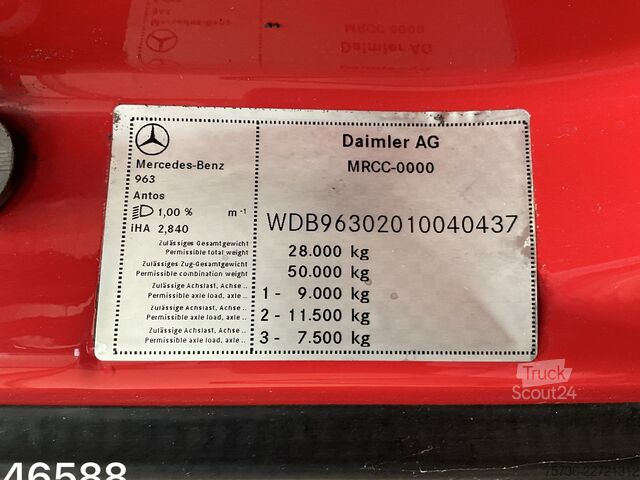 Āķa rokas sistēma Mercedes-Benz ANTOS 2643 Euro 6 Multilift 26 Ton haakarmsysteem