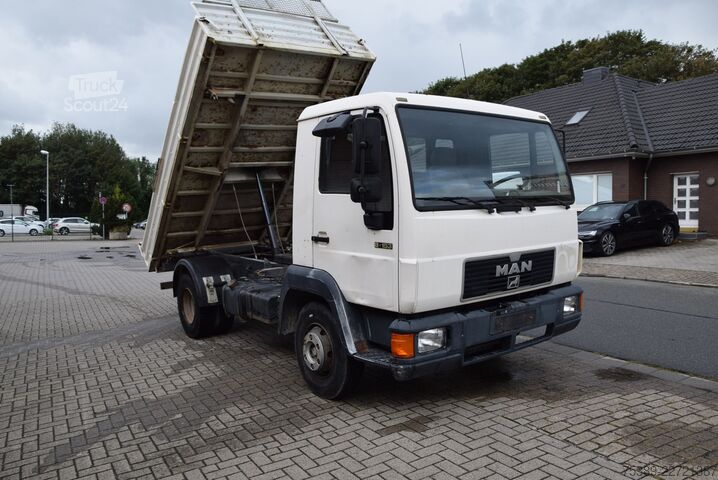 Kravas mikroautobuss ar pašizgāzēju MAN L2000  8.153 Meiller Kipper 2xAHK HU 04-27