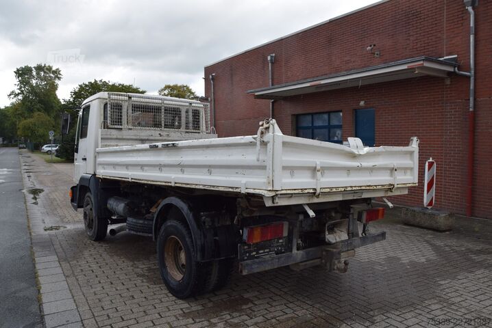 Kravas mikroautobuss ar pašizgāzēju MAN L2000  8.153 Meiller Kipper 2xAHK HU 04-27