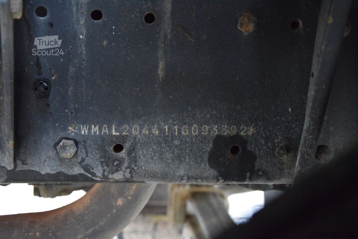 Kravas mikroautobuss ar pašizgāzēju MAN L2000  8.153 Meiller Kipper 2xAHK HU 04-27