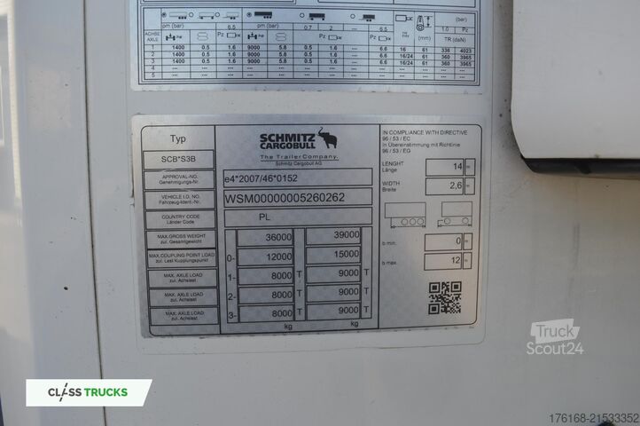 Chladený náves SCHMITZ CARGOBULL SKO FP 60 ThermoKing SLXi 300