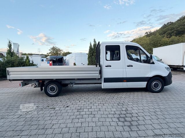 Pick-up skåpbil MERCEDES-BENZ Sprinter 315CDI Pritsche DoKa L3 Tieflader LANG