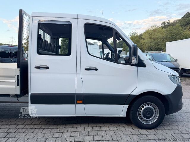 Pick-up skåpbil MERCEDES-BENZ Sprinter 315CDI Pritsche DoKa L3 Tieflader LANG