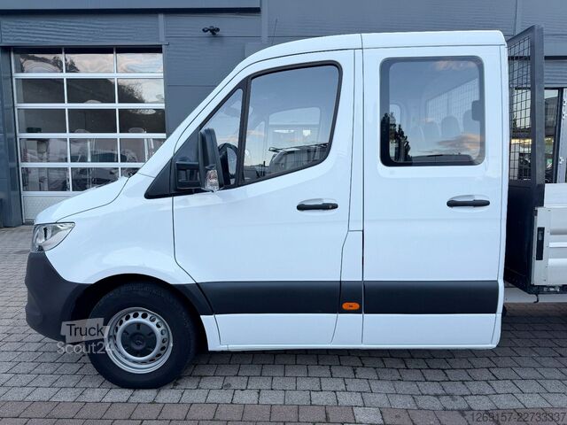 Pick-up skåpbil MERCEDES-BENZ Sprinter 315CDI Pritsche DoKa L3 Tieflader LANG