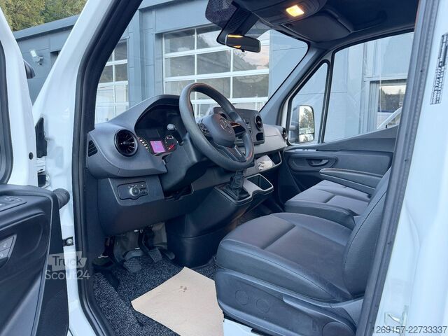 Pick-up skåpbil MERCEDES-BENZ Sprinter 315CDI Pritsche DoKa L3 Tieflader LANG