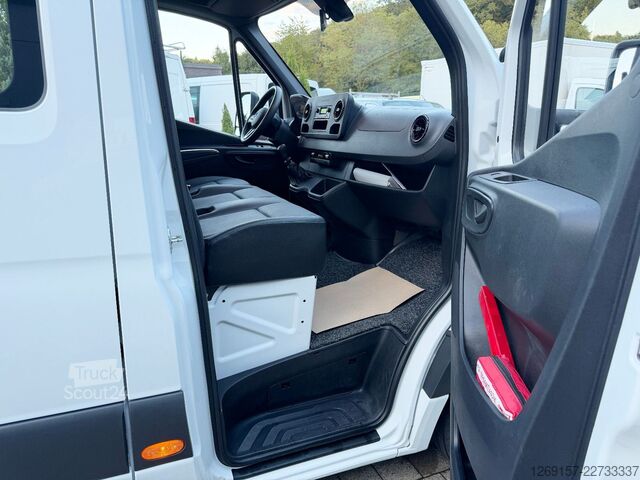 Pick-up skåpbil MERCEDES-BENZ Sprinter 315CDI Pritsche DoKa L3 Tieflader LANG