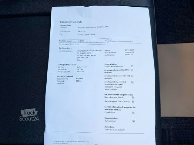 Pick-up skåpbil MERCEDES-BENZ Sprinter 315CDI Pritsche DoKa L3 Tieflader LANG