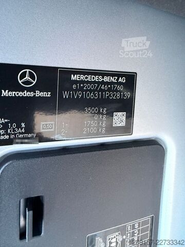 Furgoneta MERCEDES-BENZ Sprinter 314CDI Kasten 3,5t FWD L1H1 Kamera