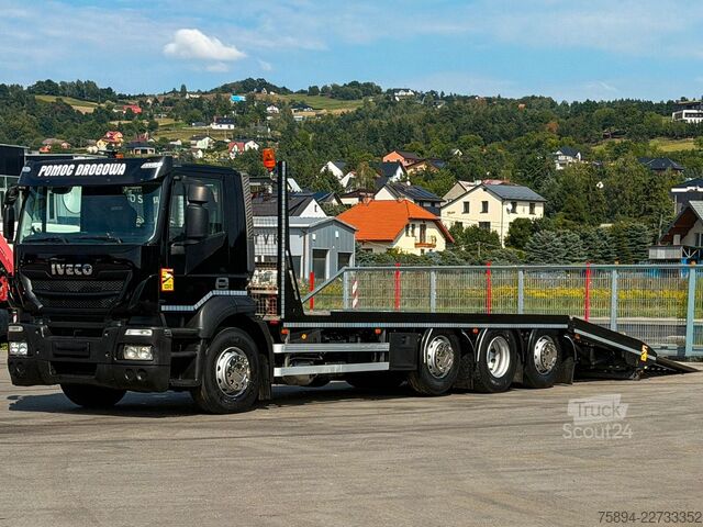 Laweta IVECO STRALIS 360 Abschleppwagen 9,30 m + FUNK!