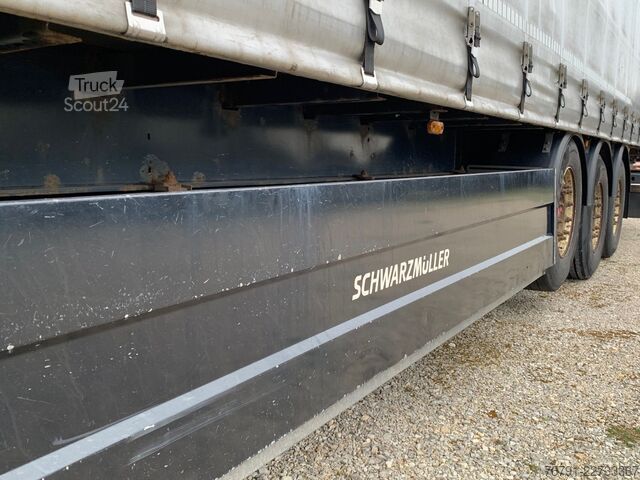 Open oplegger met zeil SCHWARZMÜLLER Standard_ SAF_ LASI Code XL_ PK_ Liftachse