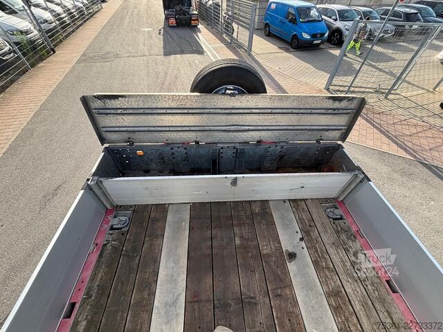 Dieplader oplegger HUMBAUR HTS 30 3-Achser Radmulde/Lift+Lenkachs/verzinkt