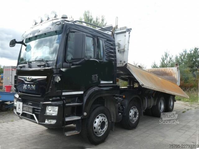 Kipper LKW MAN TG-S 35.430 8x4 4-Achs Kipper