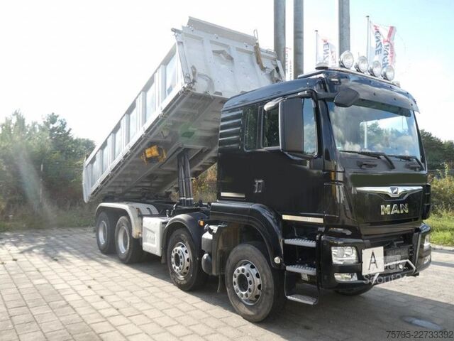 Kipper LKW MAN TG-S 35.430 8x4 4-Achs Kipper