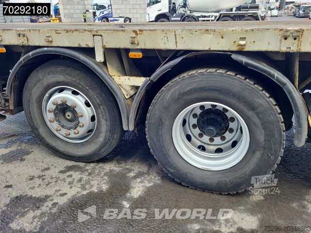 Open laadbak Scania R420 8X2 Palfinger PK74002 Kran Crane Retarder ...