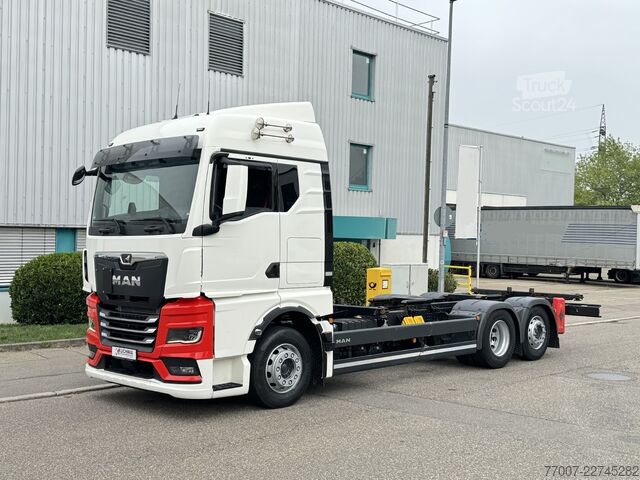 Şasiu pentru vehicul interschimbabil BDF pentru camion MAN TGX 26.510 6x2 LL XLX BDF 7,45-7,80m