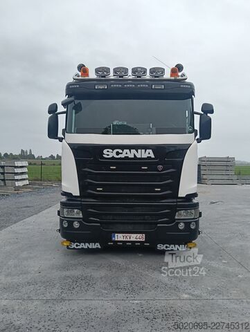Teherautóra szerelt daru SCANIA G 490