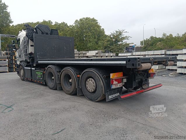 Teherautóra szerelt daru SCANIA G 490