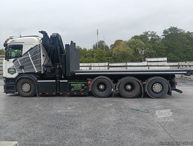 Teherautóra szerelt daru SCANIA G 490
